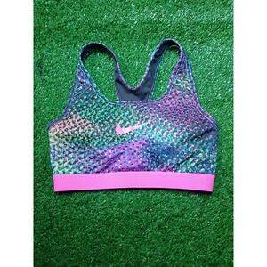 Nike Pro Classic Kaleidoscope Padded Sports Bra Size S